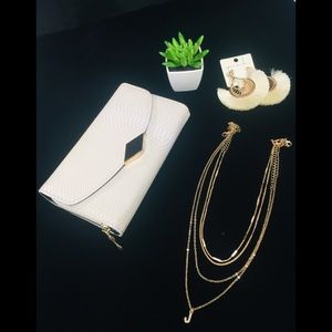Wallet ,earrings,3&1 necklace